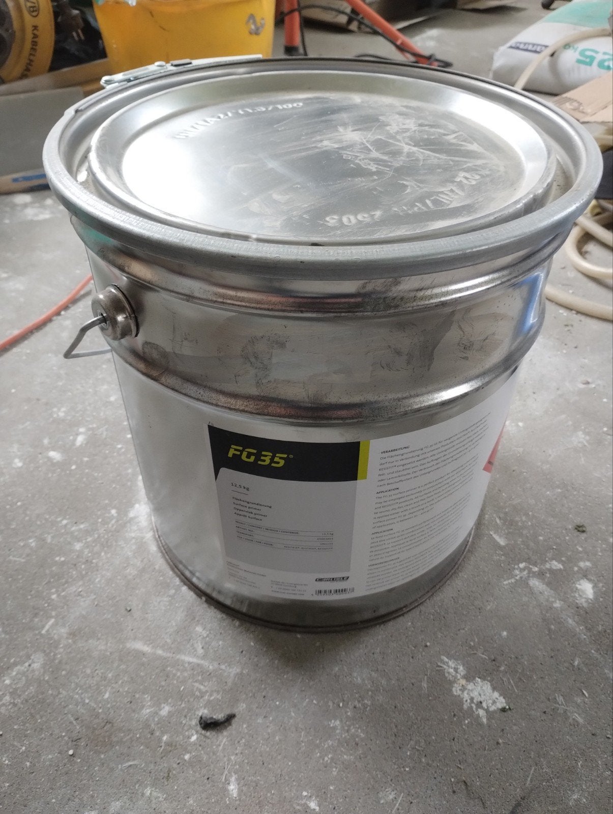resitrix fg35 12,5 kg, Ophalen, Nieuw, Wit