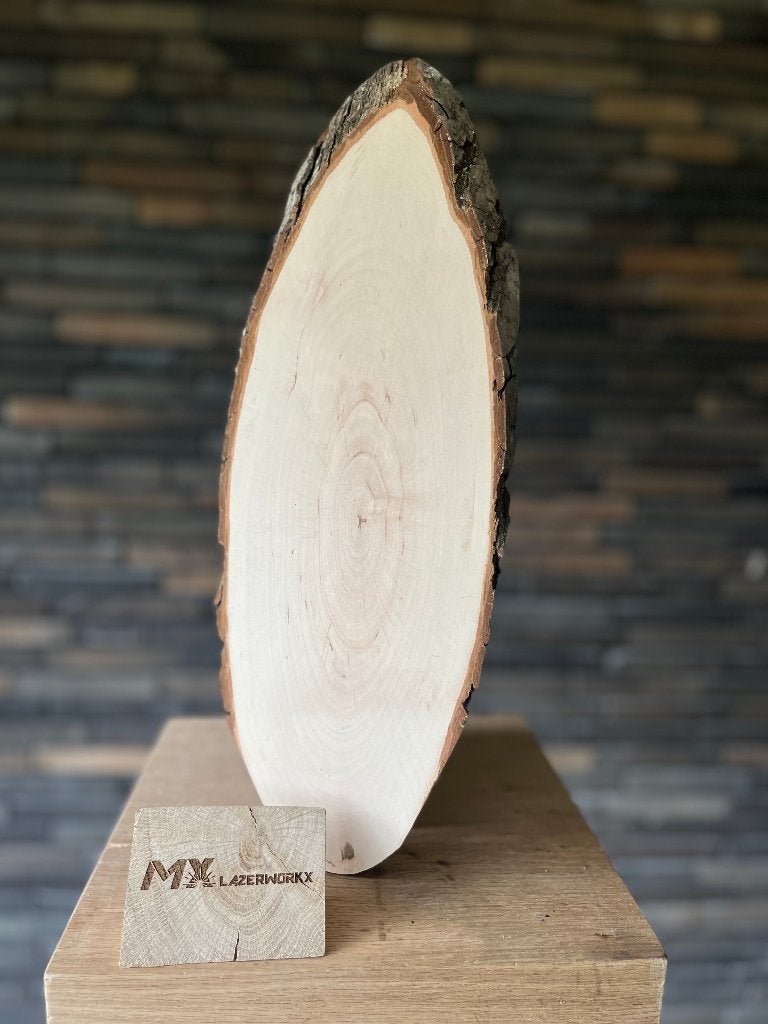 Serveerplank, Ophalen of Verzenden, Nieuw, Ovaal, Hout