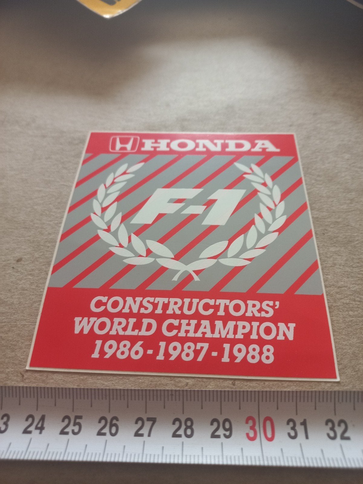 Honda world champion 86 87 88, Verzamelen, Ophalen of Verzenden, Zo goed als nieuw