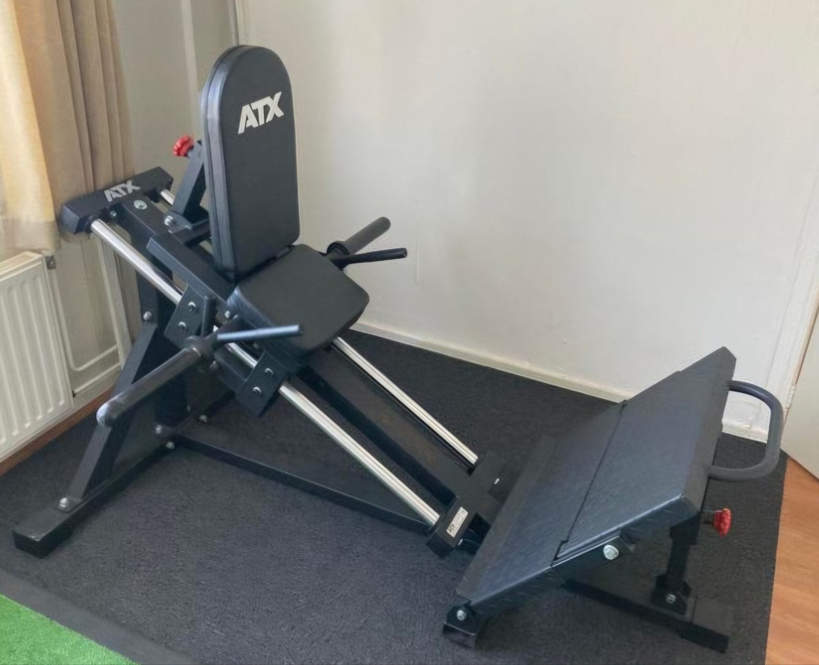 ATX Compacte legpress squat machine, Ophalen, Zo goed als nieuw, Benen, Overige typen