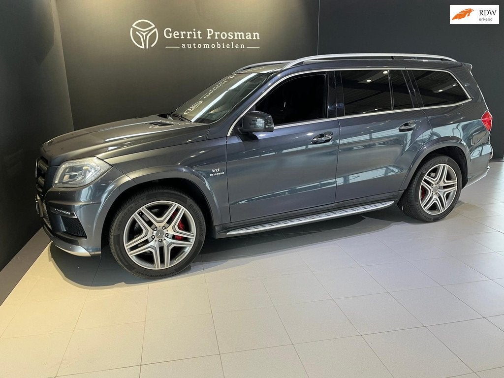 Mercedes-Benz GL-klasse 63 AMG 4-matic (Let op! BTW verreken, Auto's, 8 cilinders, 7 stoelen, Leder, Bruin