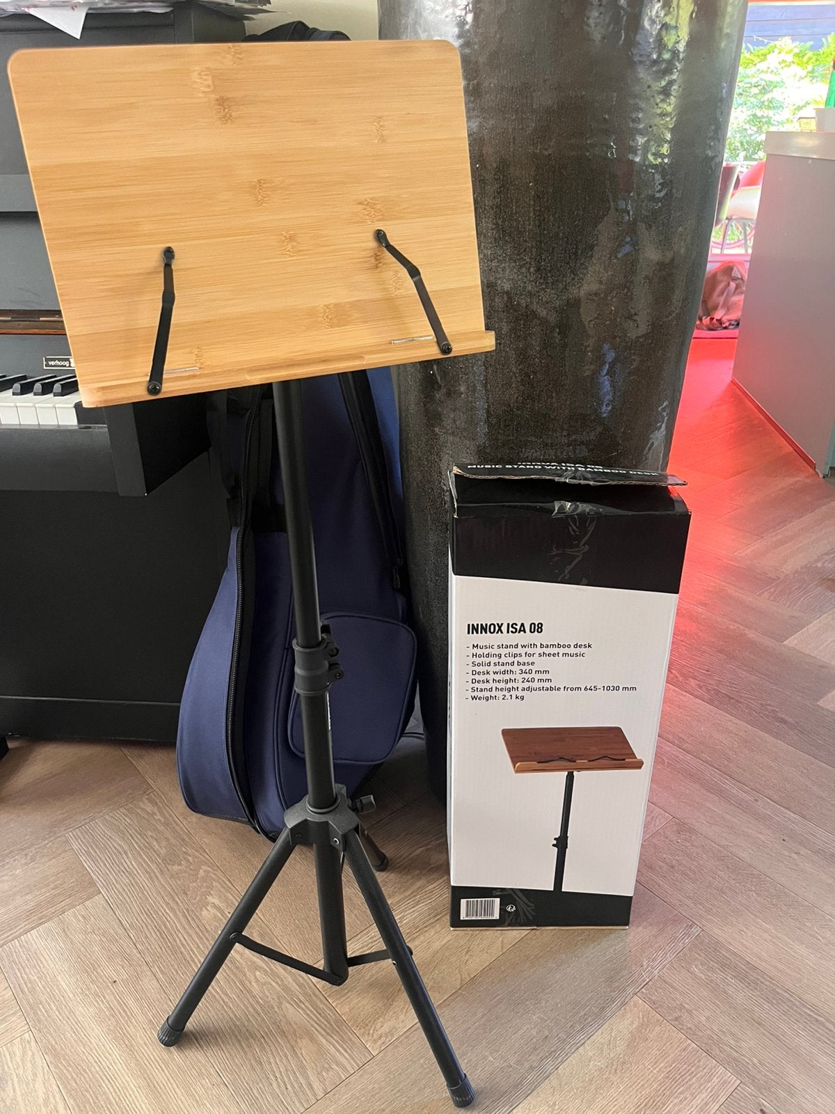 Innox ISA08 bladmuziekstandaard, Muziek en Instrumenten, Ophalen, Zo goed als nieuw