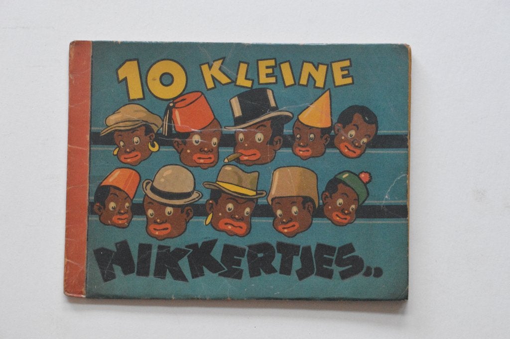 10 kleine nikkertjes. prentenboek. Uit 1927, Antiek en Kunst, Ophalen of Verzenden