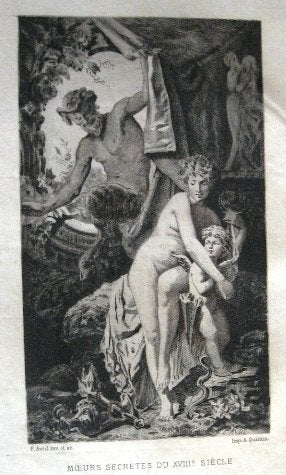 Octave Uzanne 1883 Les Moeurs Secrètes du XVIIIe Siècle, Ophalen of Verzenden