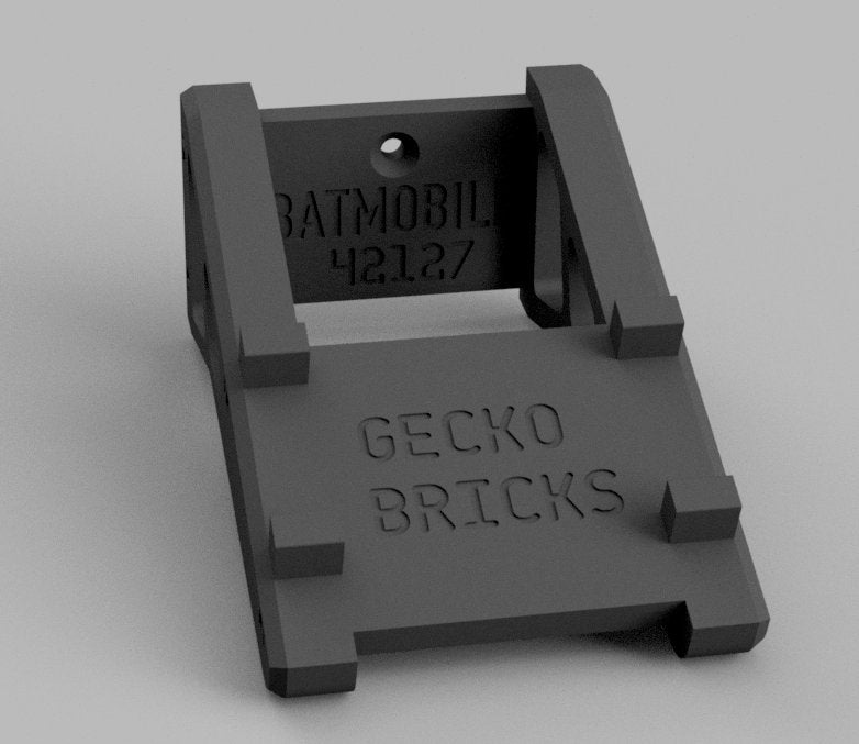 Wandbeugel geschikt voor LEGO The Batman Batmobile 42127, Wandhanger, Zwart, Ophalen of Verzenden, Kunststof