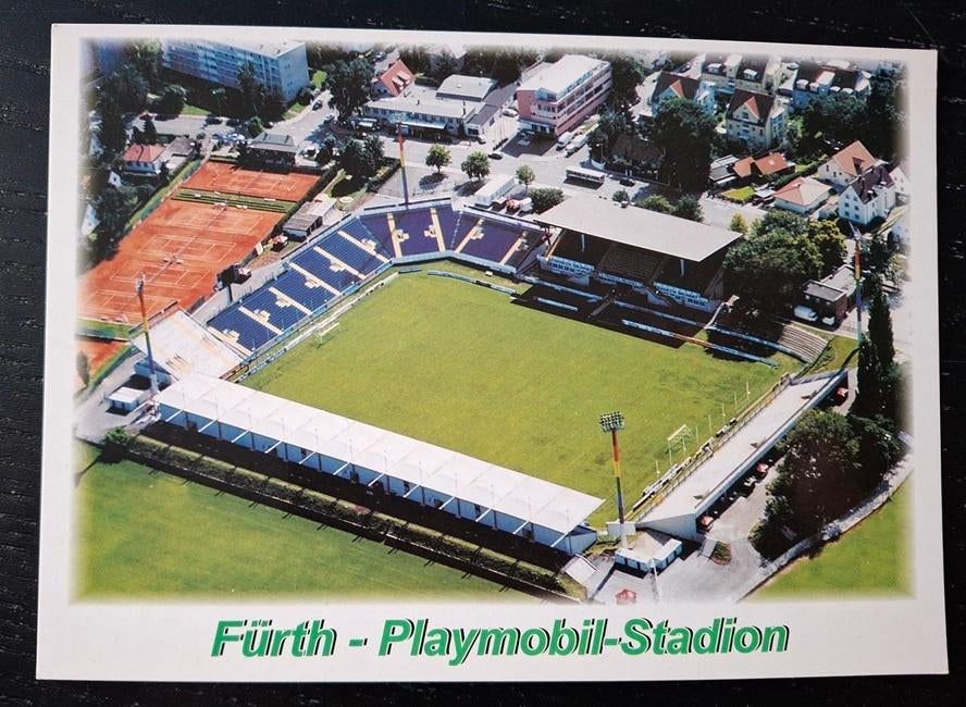 Stadion Ansichtkaart Furth, Ophalen, Zo goed als nieuw, Buitenlandse clubs, Poster, Plaatje of Sticker