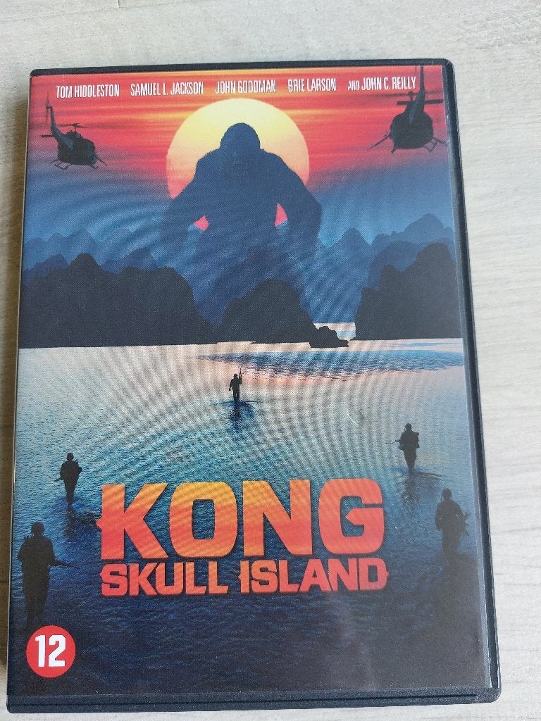 DVD Kong: Skull Island (2017) John Goodman, Ophalen, Engels, Nederlands, Zo goed als nieuw
