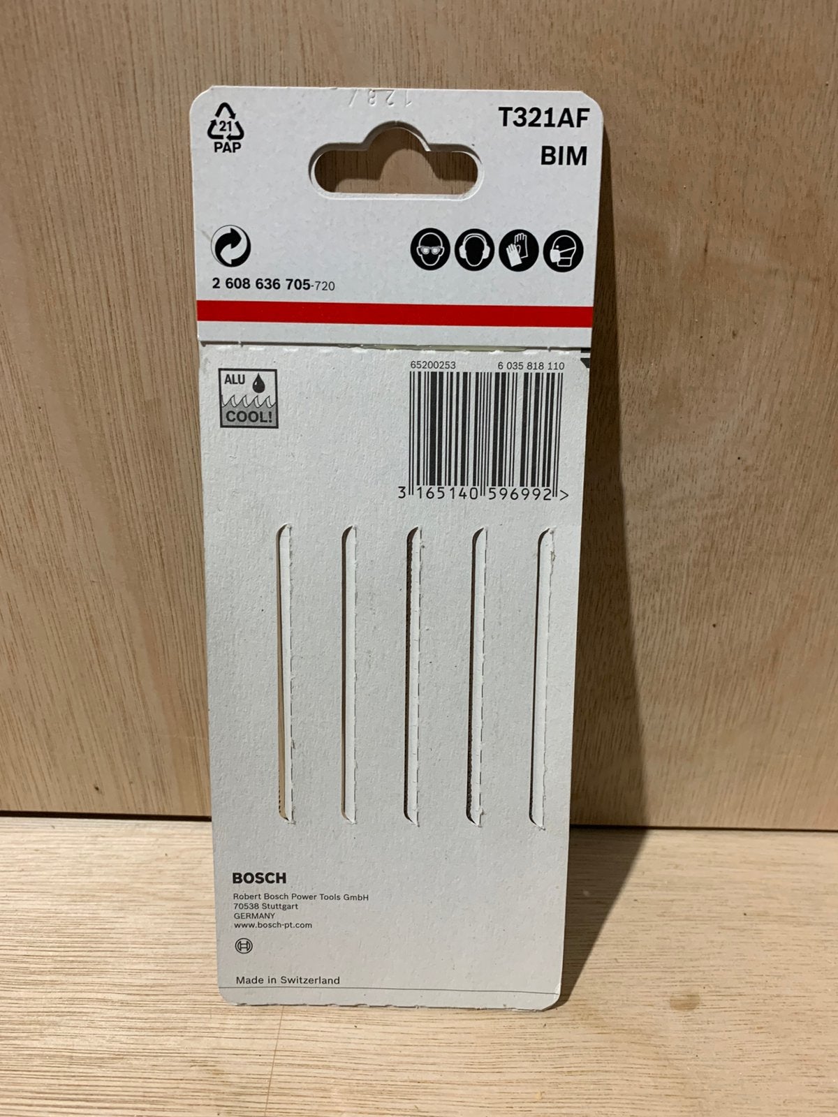 Bosch T321AF BIM decoupeerzaagbladen – NIEUW -, Bosch, Nieuw, Ophalen of Verzenden, Bosch