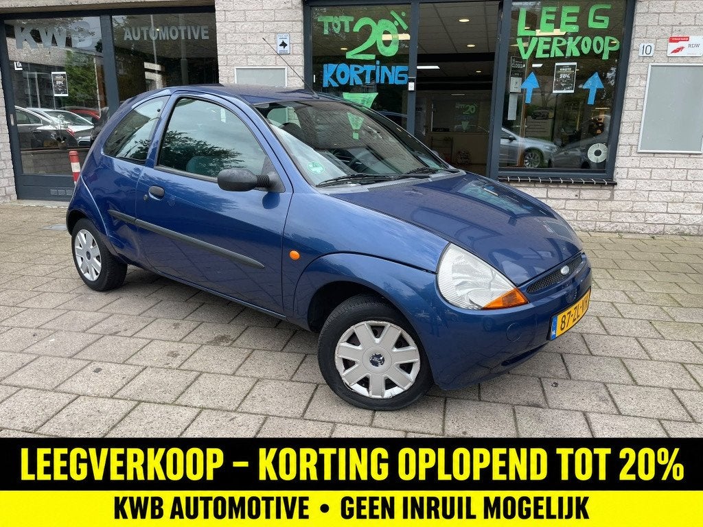 Ford Ka 1.3 Cool & Sound. Nieuwe apk weinig km, Auto's, 1299 cc, Gebruikt, 31 €/maand, 4 cilinders