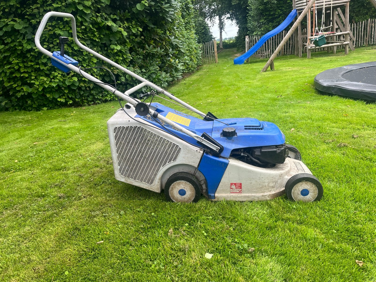 Yamaha YLM 346 Benzine Grasmaaier, Ophalen, Cirkelmaaier, Gebruikt, 30 t/m 39 cm