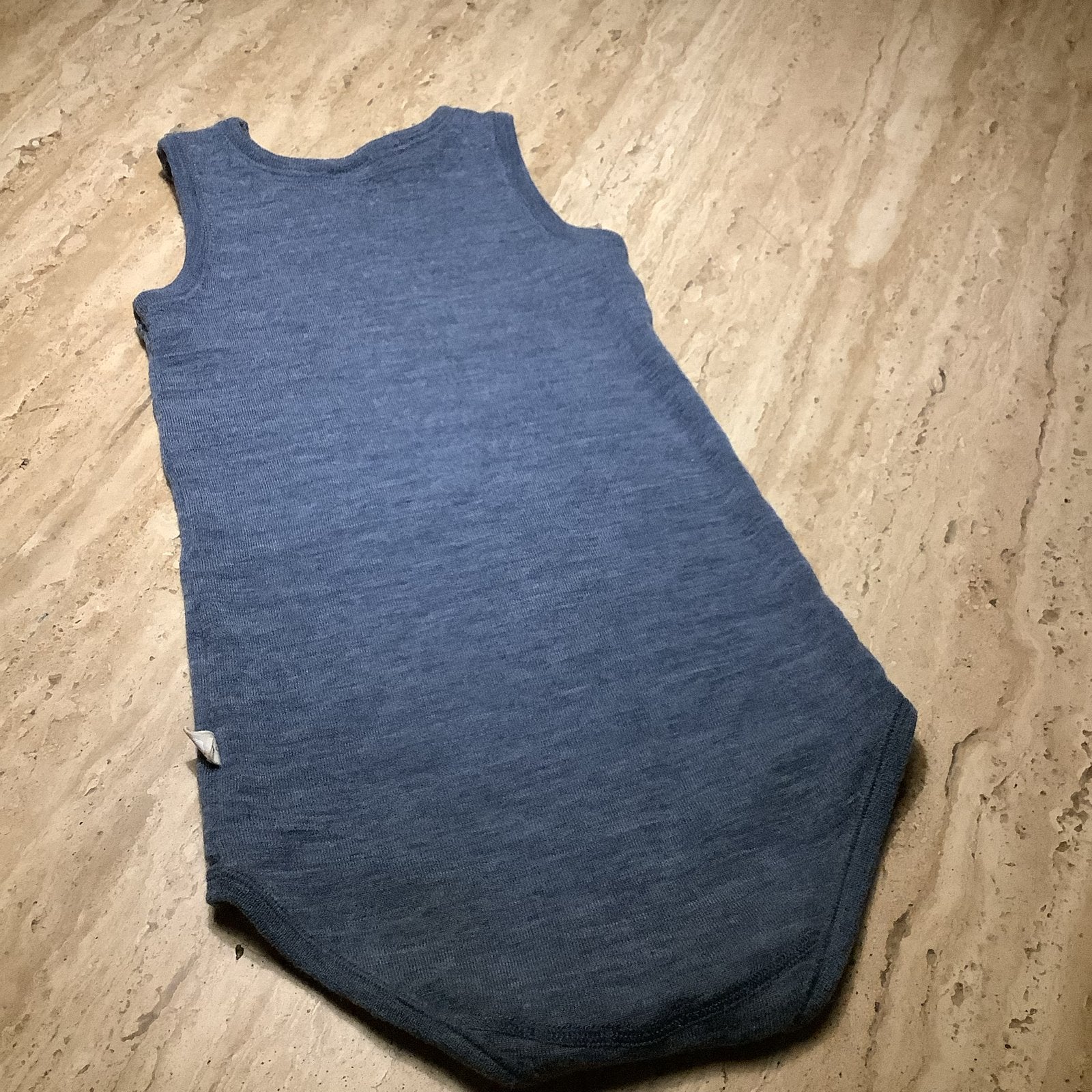 Dilling blauwe romper merinowol maat 98, Kinderen en Baby's, Ophalen of Verzenden, Zo goed als nieuw, Jongen of Meisje, Nacht- of Onderkleding