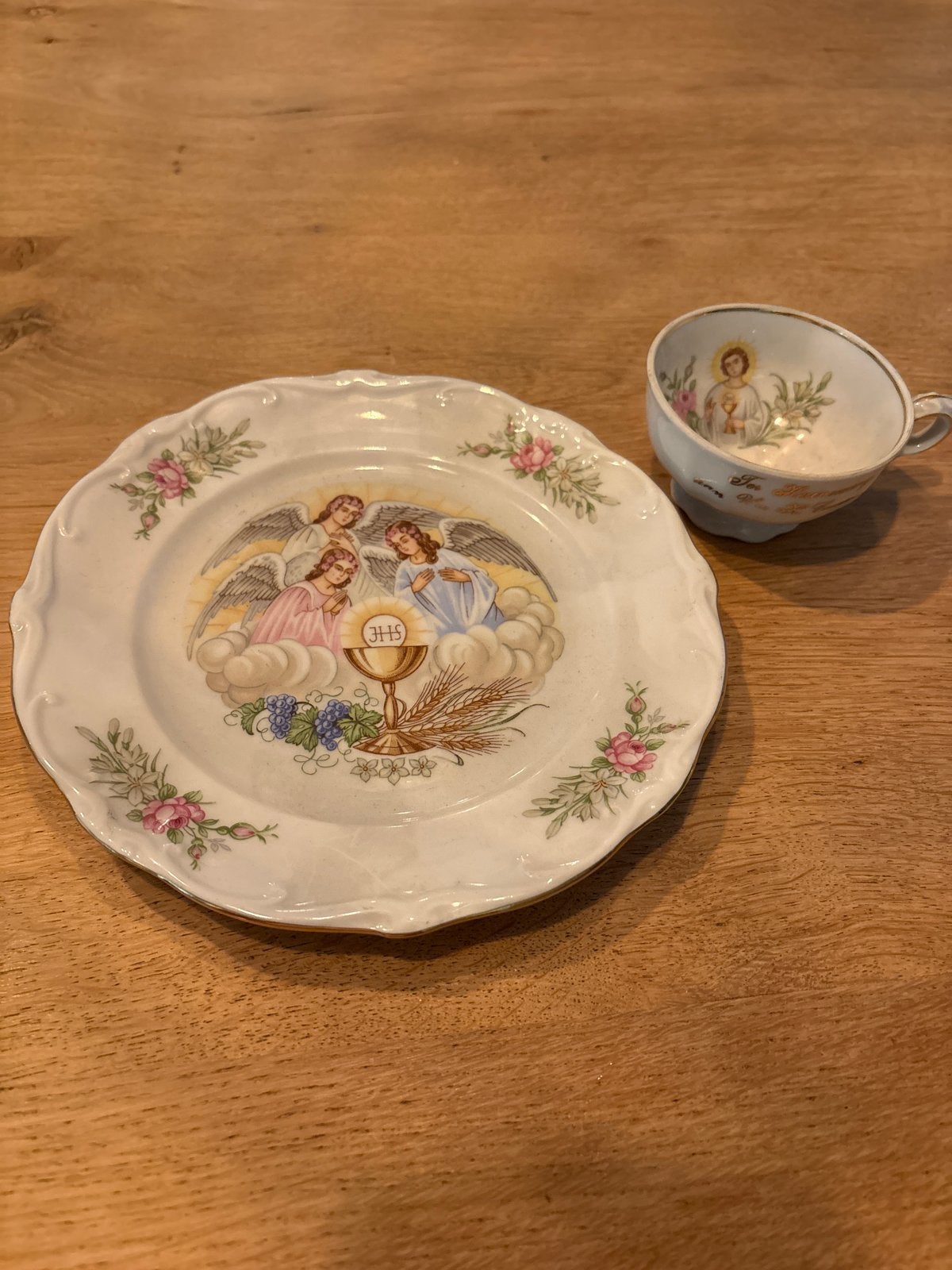 Vintage Bareuther Bavaria Communie Serviesje, Ophalen of Verzenden