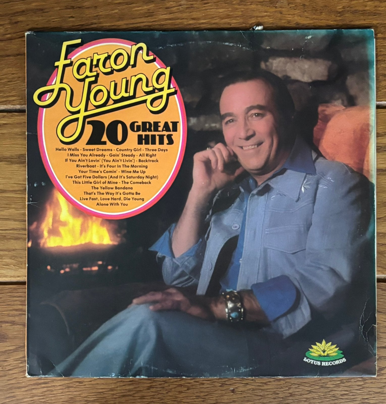 Faron Young  lp vinyl, Ophalen of Verzenden, Zo goed als nieuw, 12 inch