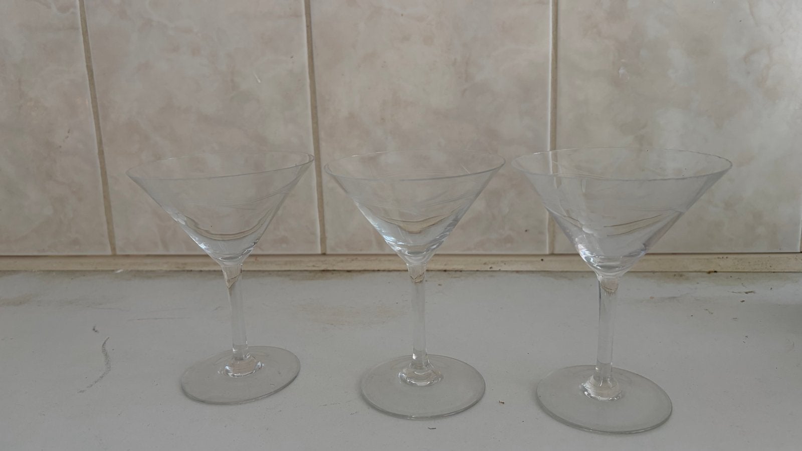 Diverse 15-delige glazen set: champagne, martini, water, Antiek en Kunst, Ophalen of Verzenden