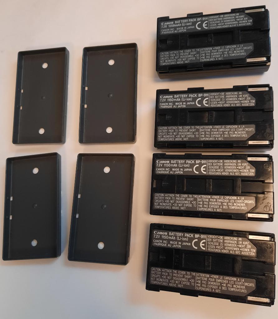 Canon 3xBP911 + BP914, Ophalen of Verzenden, Gebruikt