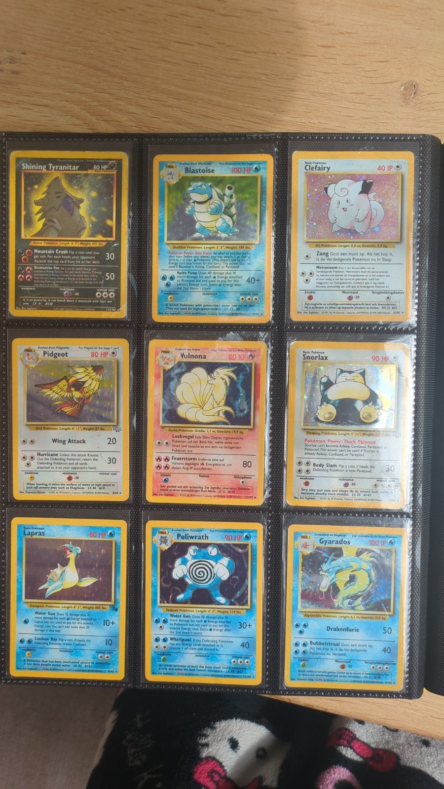 Zeldzame Pokémon kaarten collectie - Shining Tyranitar, Ophalen of Verzenden, Gebruikt, Meerdere kaarten