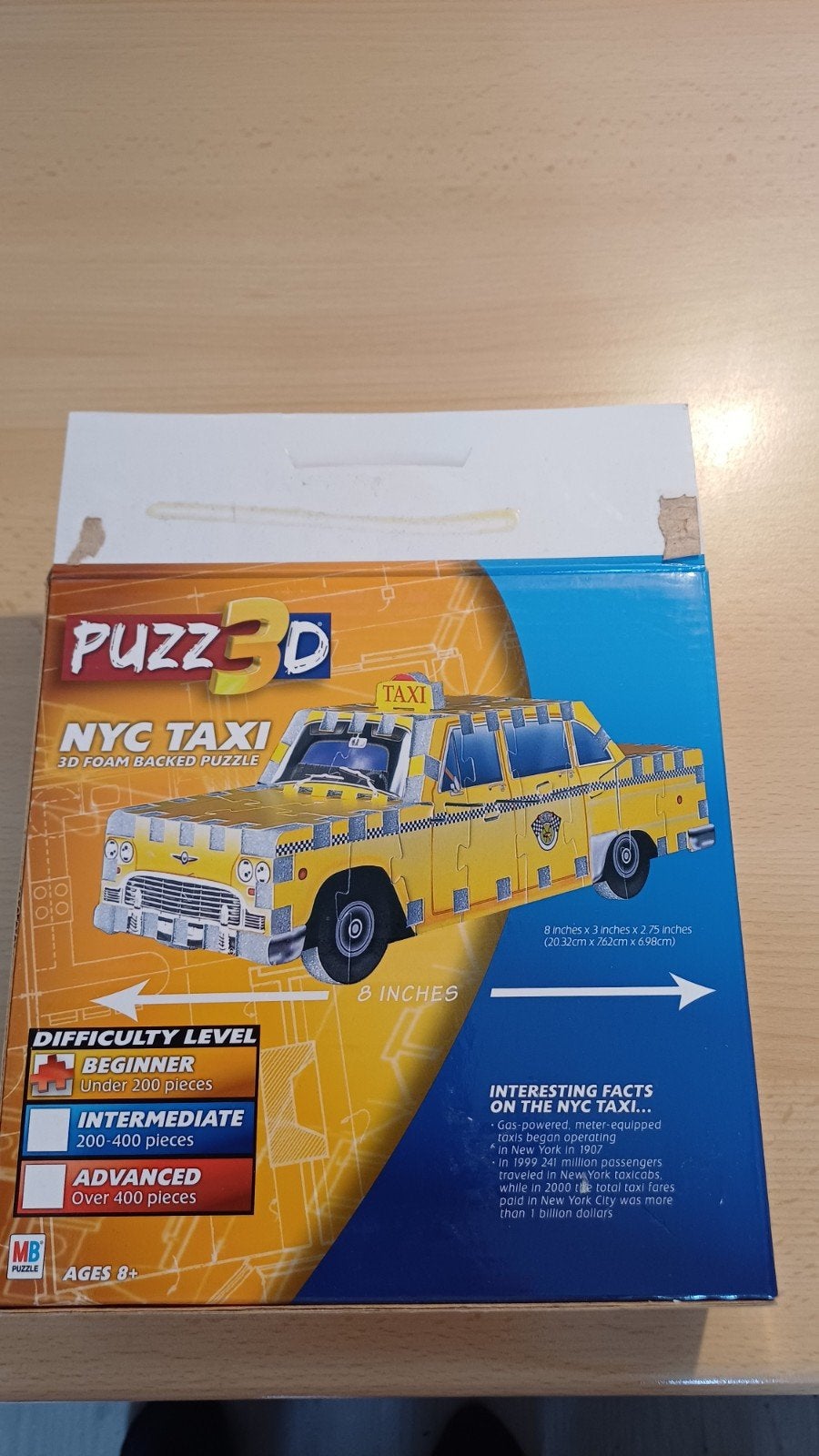 3D puzzel taxi, Ophalen of Verzenden