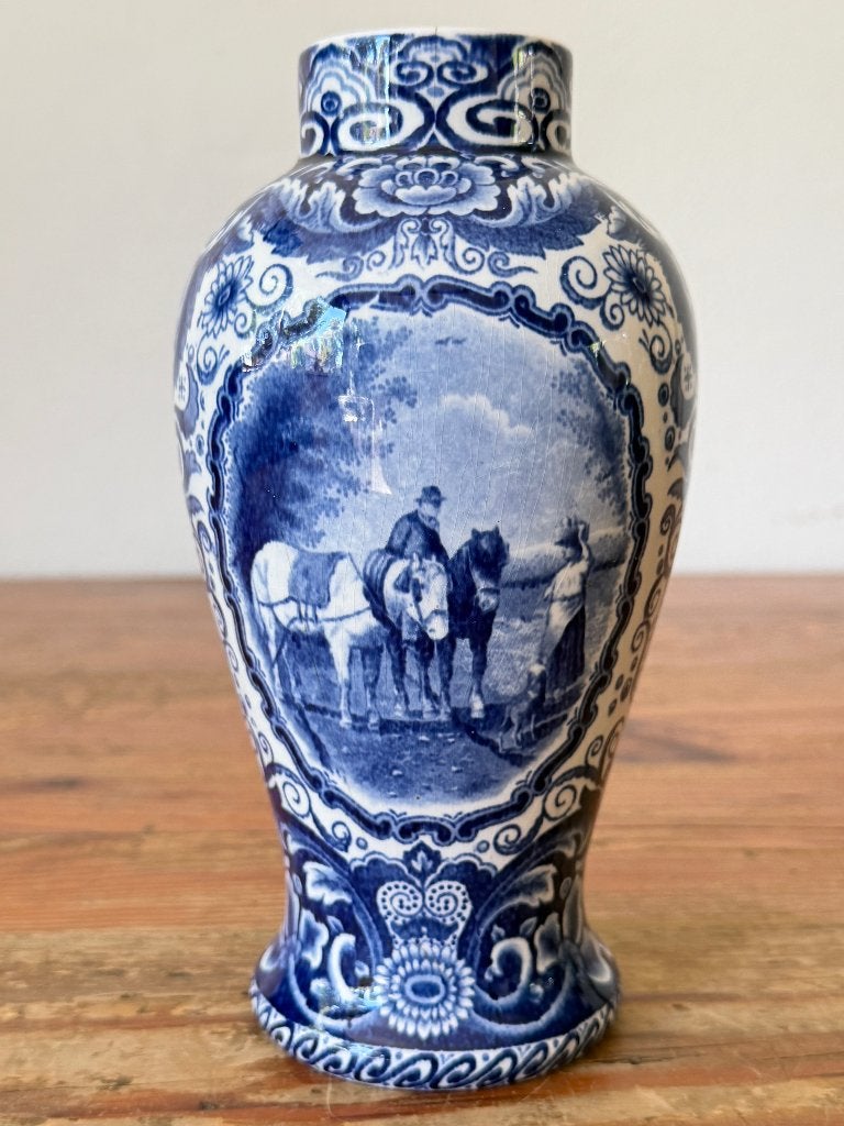 Vaas - Société Céramique Maastricht  - Decor Rustique, Antiek en Kunst, Ophalen of Verzenden