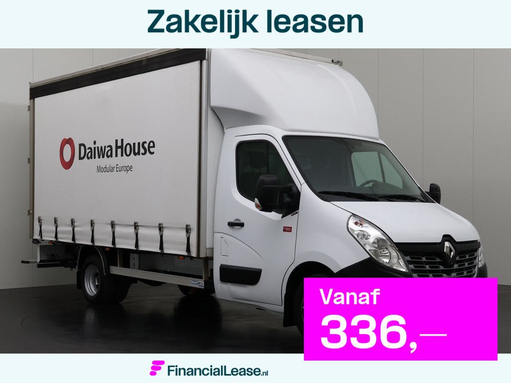 Renault Master 2.3DCi 165PK Laadbak | Schuifzeil Rechts | |, Multifunctioneel stuurwiel, Achterwielaandrijving, Gebruikt, Euro 6