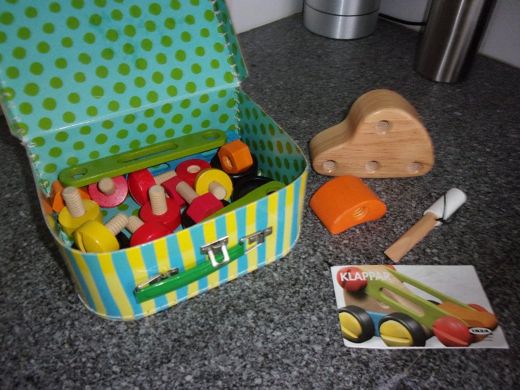 Houten CONSTRUCTIE van Klappar, compleet, Ophalen of Verzenden, Zo goed als nieuw, Overige merken