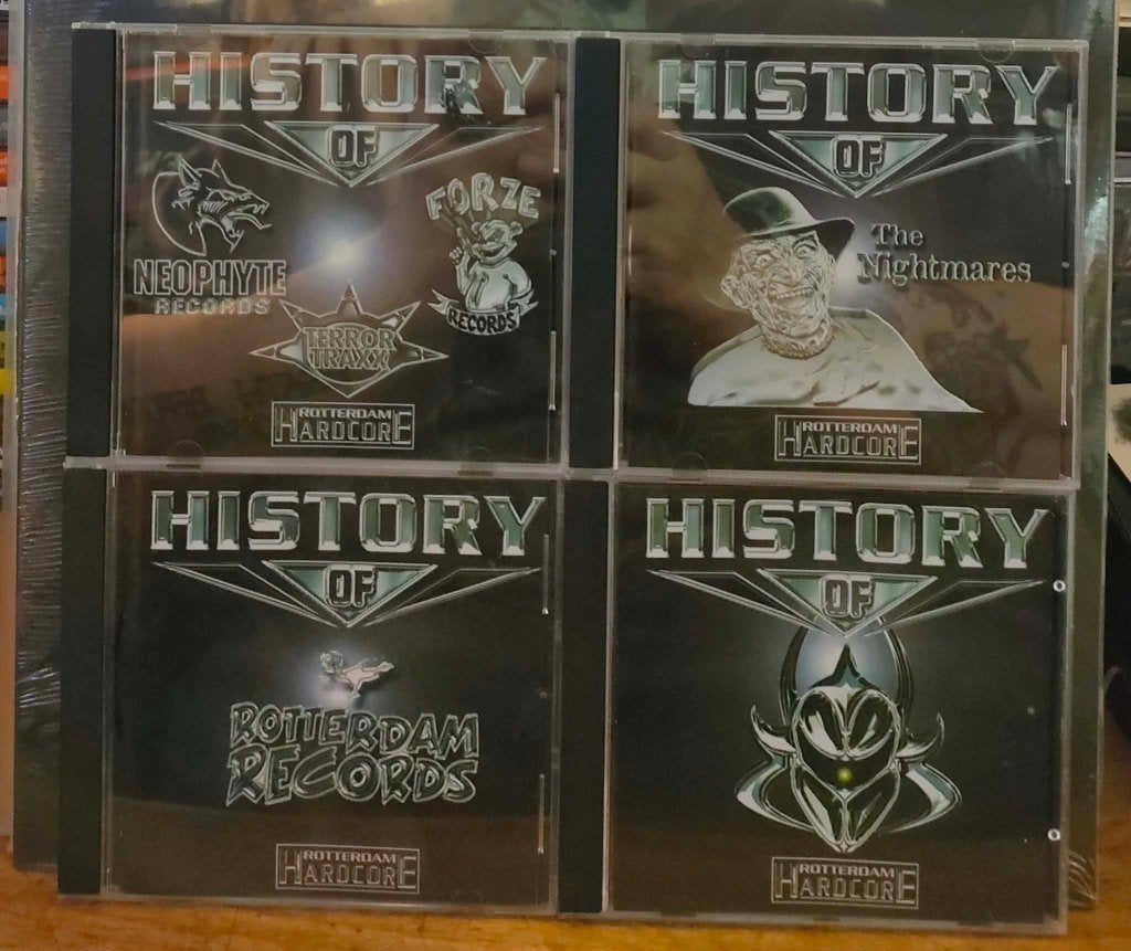 History Of Rotterdam Hardcore 4x cd, Ophalen of Verzenden, Zo goed als nieuw, Hardcore