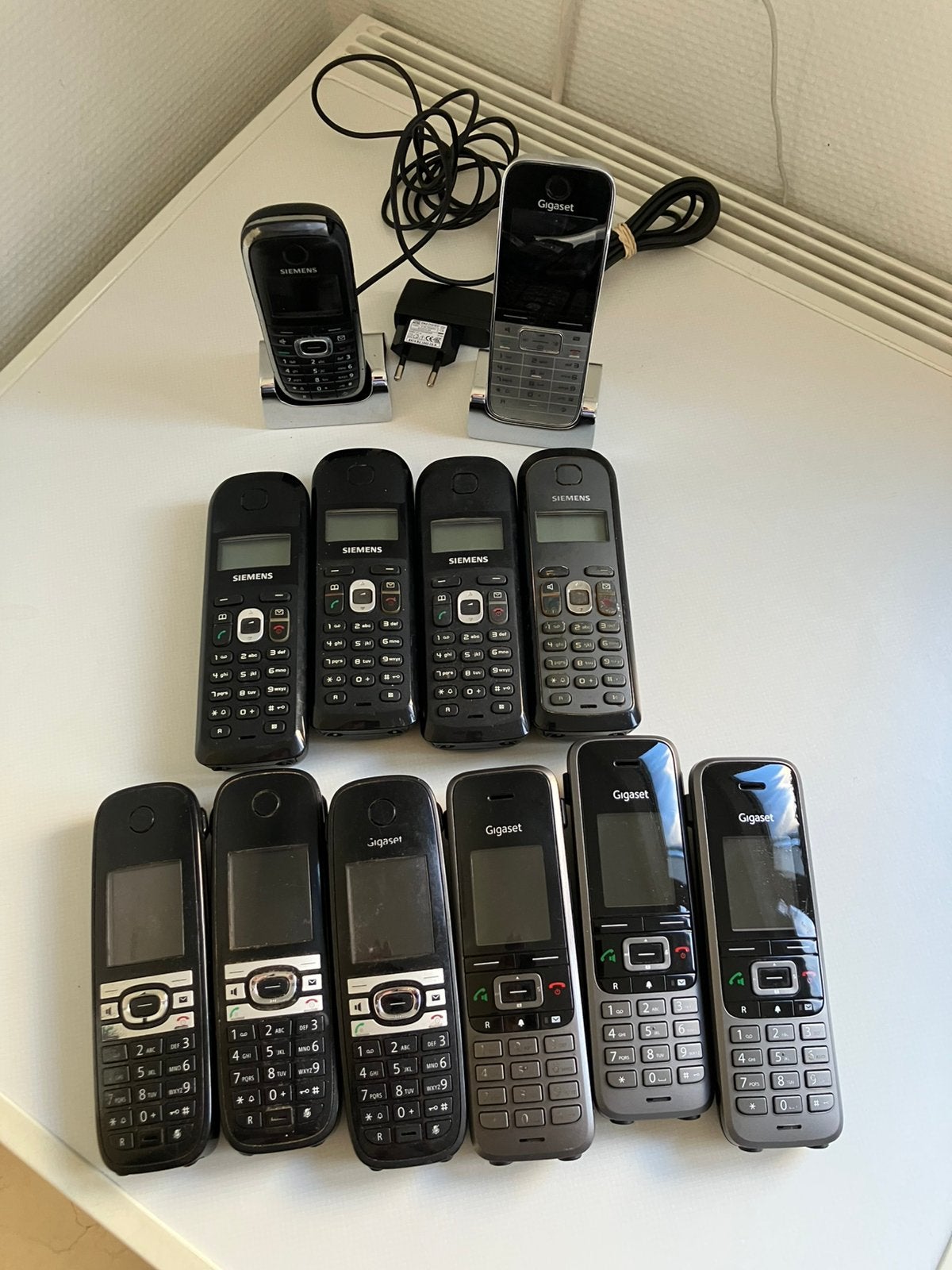 Partij handset telefoons Siemens / Gigaset, Ophalen of Verzenden, Gebruikt