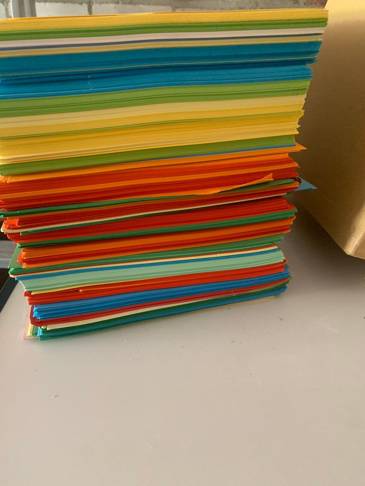 Volle doos A4 gekleurd papier TEAB, Ophalen of Verzenden, Zo goed als nieuw