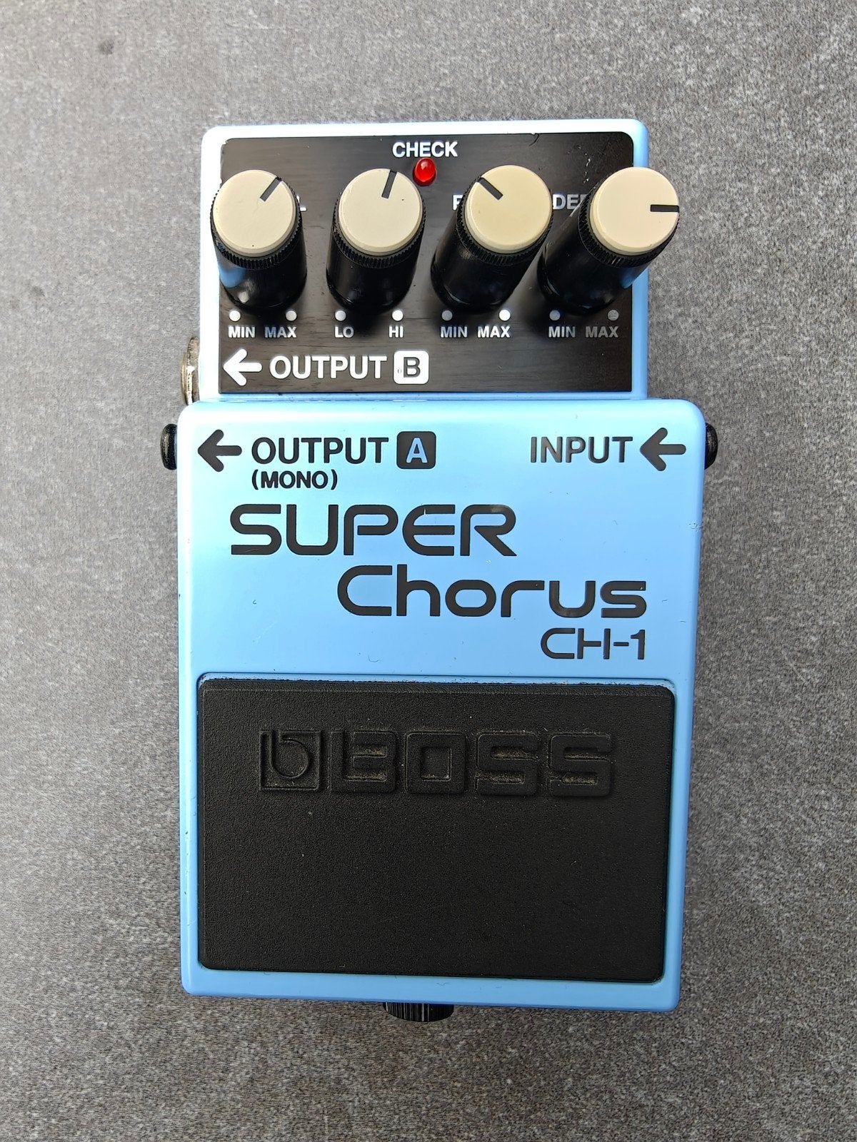 Boss Super Chorus CH-1, Muziek en Instrumenten, Effecten, Ophalen of Verzenden, Gebruikt, Chorus