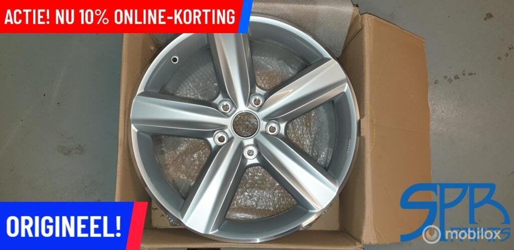 VW TOUAREG 19 INCH Velg origineel 7P6601025K 5X130 8.5J ET59, 19 inch, Velg(en), Nieuw