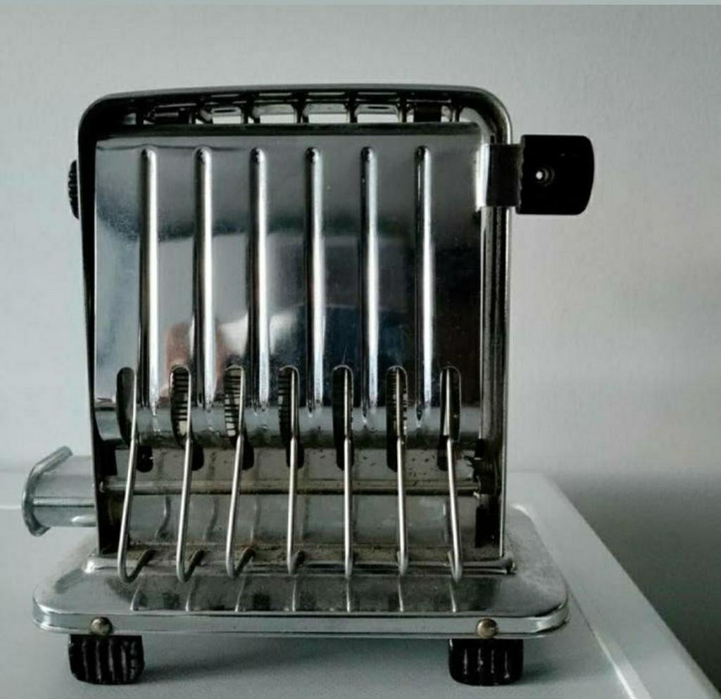 Broodrooster,H159,Inventum,type 286,grijs,450 Watt,Retro, Ophalen of Verzenden, Witgoed