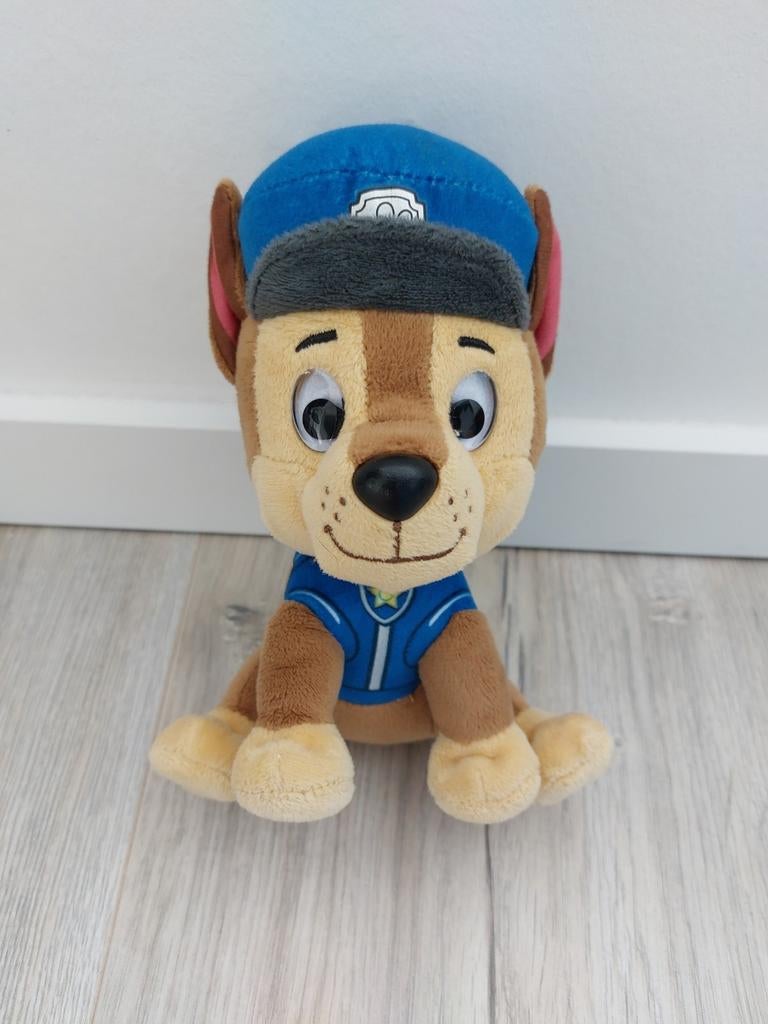Knuffel Paw Patrol hond pup chase L1603, Ophalen of Verzenden, Zo goed als nieuw, Overige typen