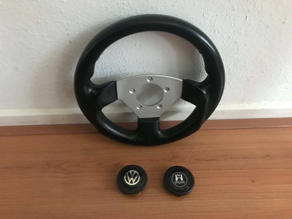 VW GOLF1 MK2 VICTOR SPORTSTUUR LEDER made in ITALY, Auto-onderdelen, Ophalen of Verzenden, Gebruikt, Volkswagen