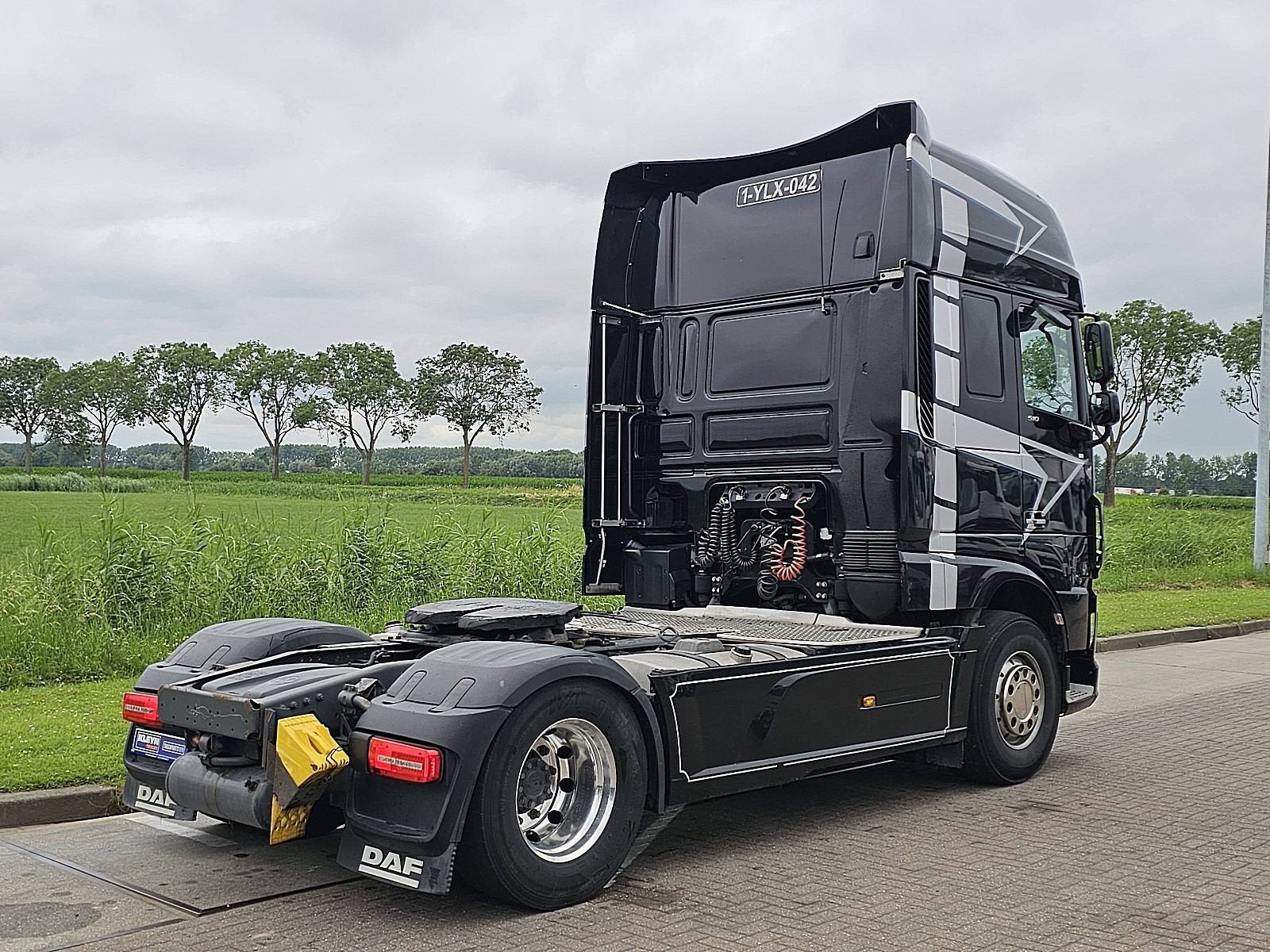 DAF XF 510 super space cab 510, Auto's, Vrachtwagens, Automaat, Euro 6, 510 pk, Zwart