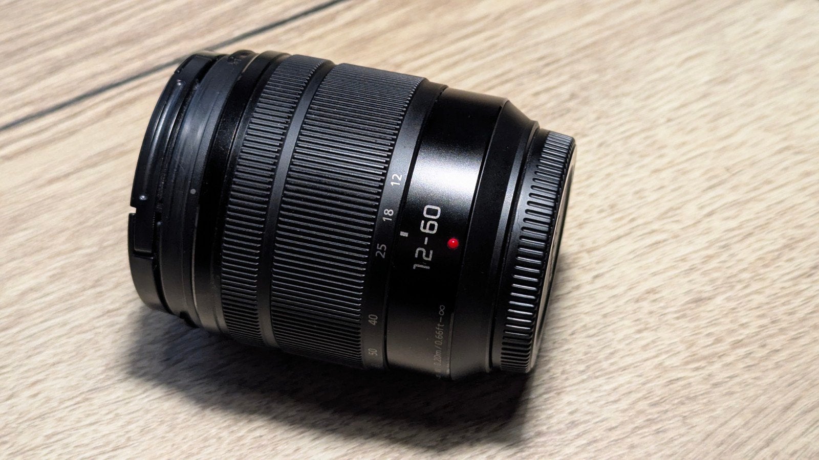 Panasonic 12-60mm 3.5-5.6 Asph Power OIS, MFT, top staat, Ophalen of Verzenden, Zo goed als nieuw, Panasonic, Telelens
