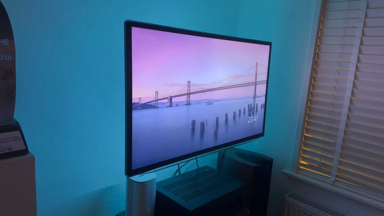 Samsung 40 inch Full HD TV + Chromecast en LED-strips, 50 Hz, Ophalen of Verzenden, Samsung, 100 cm of meer