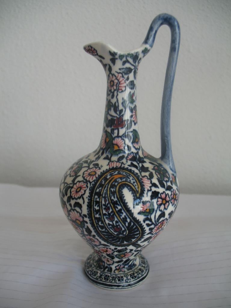Gien France Vaasje Millefleur Bloempjes * Vintage, Ophalen of Verzenden