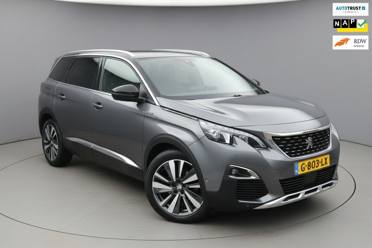 Peugeot 5008 Pano|Carplay|Camera|Navi|7-persoons, 1280 kg, Gebruikt, Euro 6, 1199 cc