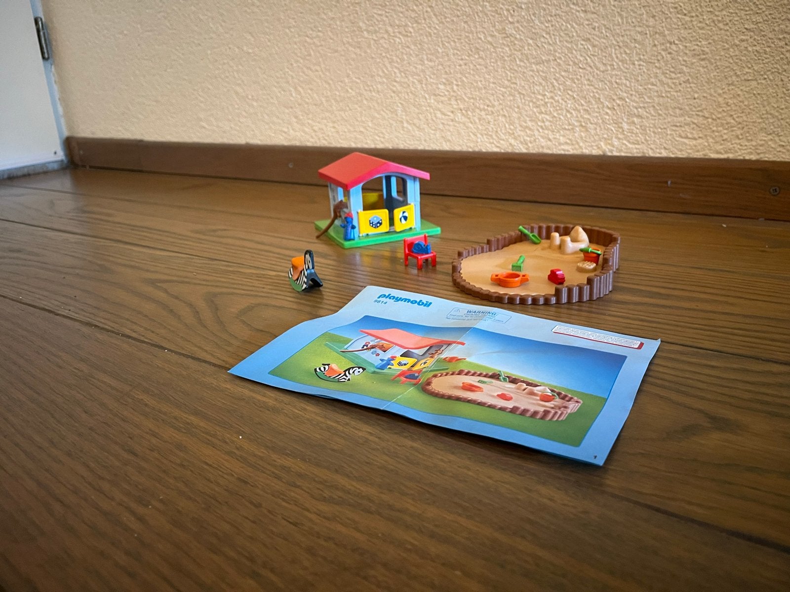 Playmobil Speeltuin met zandbak en huisje, Ophalen, Losse onderdelen, Overige typen, 1.2.3