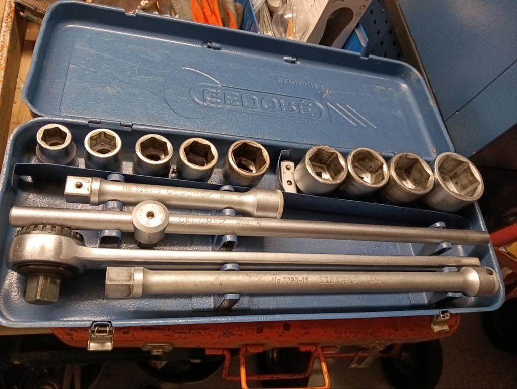 Gedore dopsleutel set 3/4e, Ophalen of Verzenden