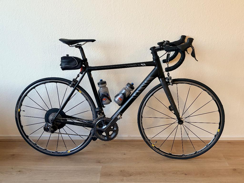 racefiets - Canyon SLX AL CF8.0, Heren, Aluminium, Zo goed als nieuw, Meer dan 20 versnellingen