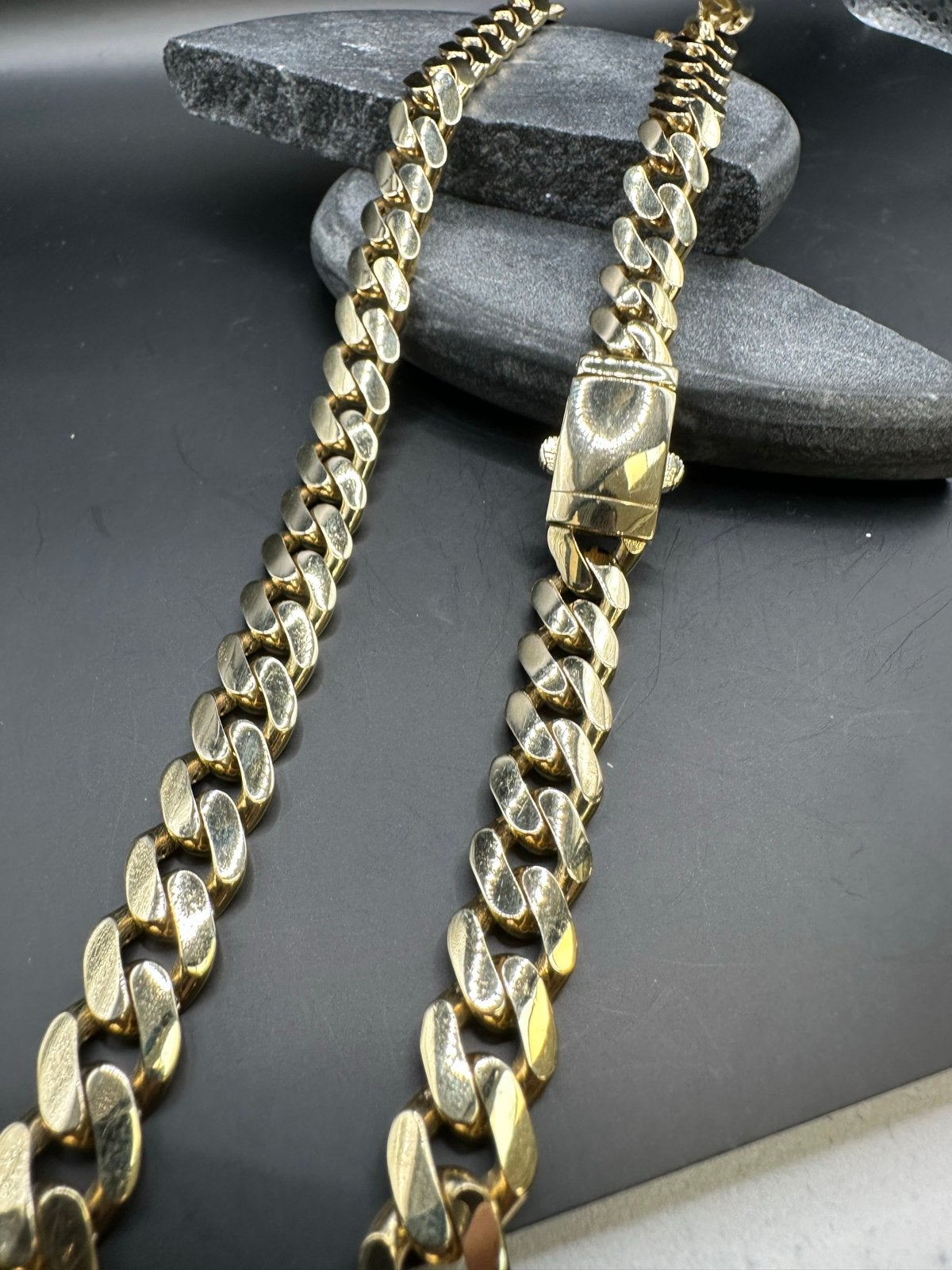 14k Gouden Cubaanse Schakelketting - NIEUW, Ophalen of Verzenden, Nieuw, Goud