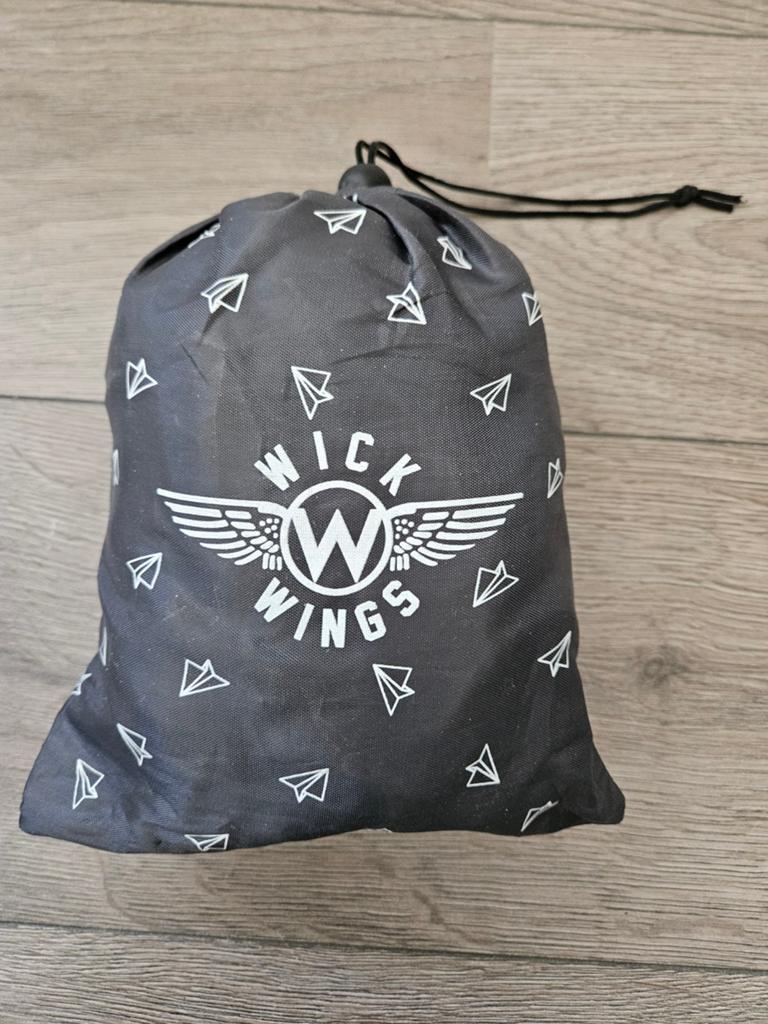 Wick wings opblaasbaar voetenbankje vliegtuig, Kinderen en Baby's, Ophalen of Verzenden, Zo goed als nieuw