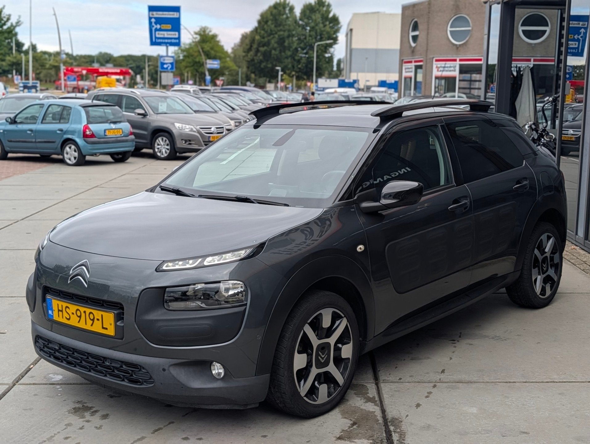Citroen C4 Cactus 1.6 BlueHDi Limited Business Plus - Pano -, Auto's, Voorwielaandrijving, Gebruikt, 96 €/maand, Leder en Stof