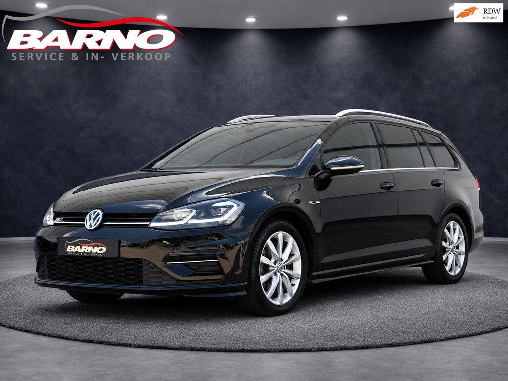 Volkswagen Golf Variant 1.4 TSI 2x R-Line 150 PK Camera|ACC, Auto's, Volkswagen, Gebruikt, 4 cilinders, Alcantara, Zwart