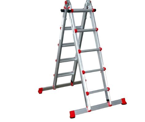 Kelfort Vouwladder 4x5 - max werkhoogte 6,25 meter, Nieuw, Ophalen of Verzenden, Ladder, Opvouwbaar of Inschuifbaar