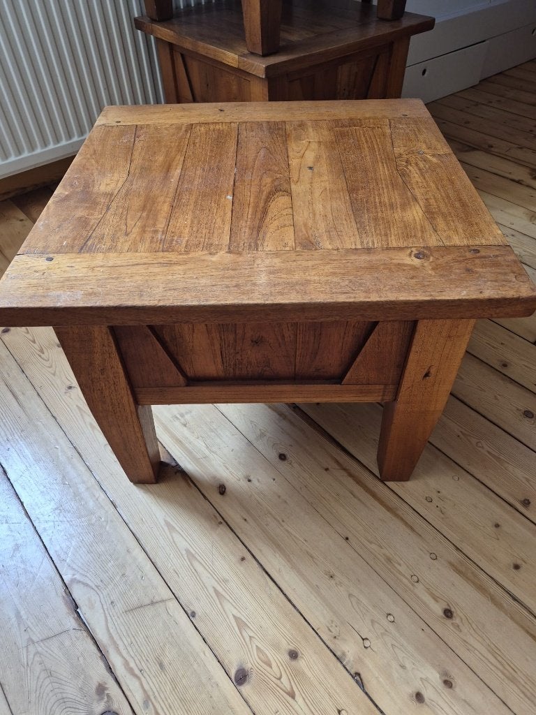 3 salontafeltjes te koop, Huis en Inrichting, Tafels | Salontafels, Ophalen, 50 tot 100 cm, Vierkant, 50 tot 100 cm