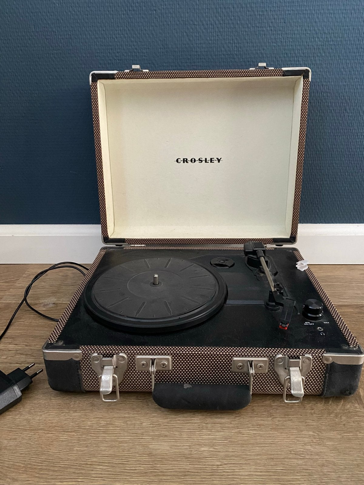 Draagbare platenspeler koffermodel - Crosley, Ophalen, Gebruikt, Platenspeler, Overige merken