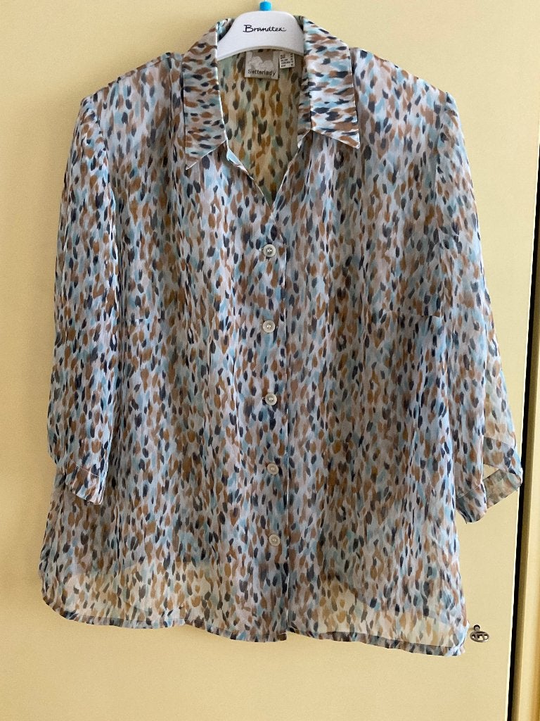 2-piece, Kleding | Dames, Bruin, Maat 46/48 (XL) of groter, Ophalen of Verzenden, Zo goed als nieuw