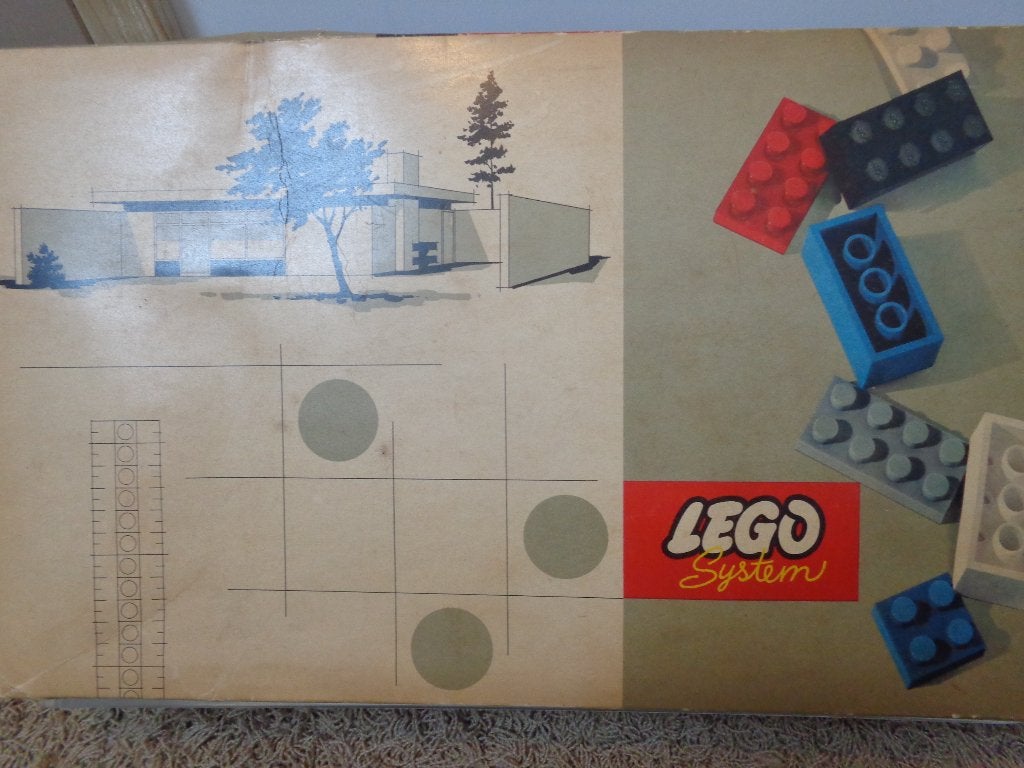 Lego vintage architect doos 751, Gebruikt, Compleet, Lego, Architecture