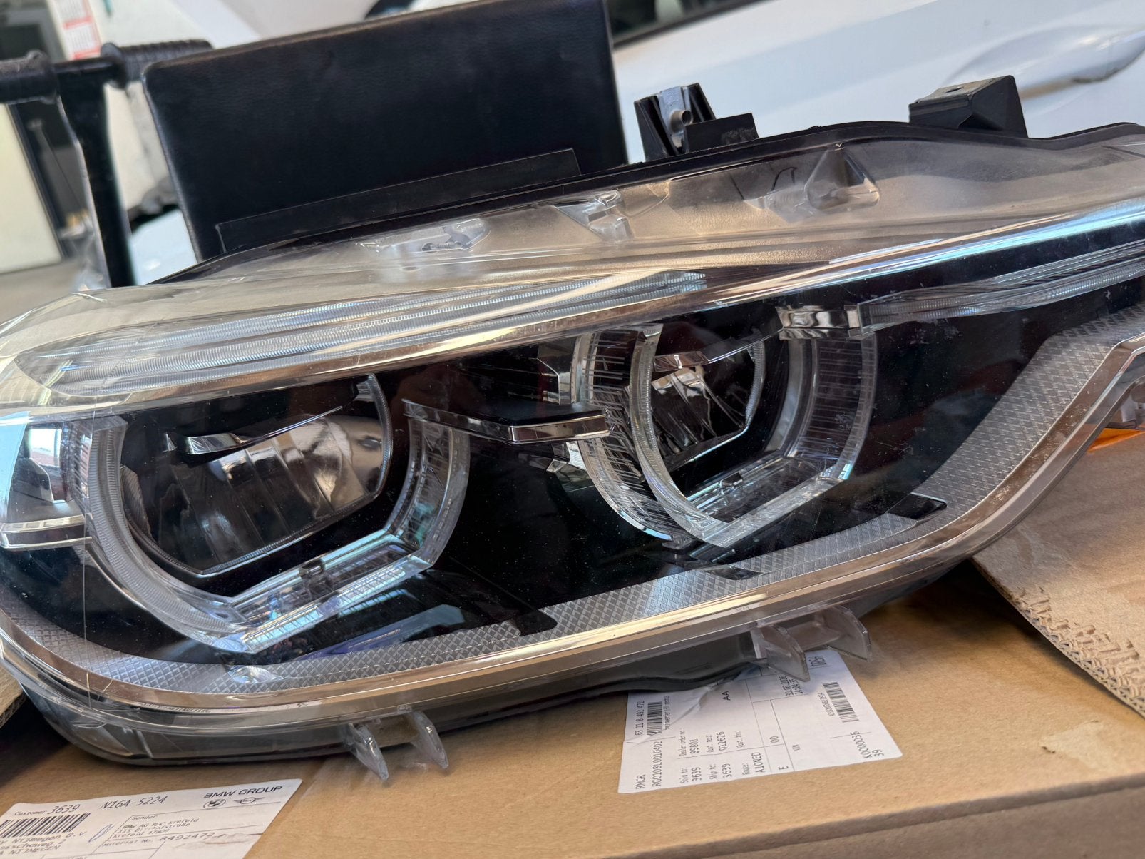 Originele BMW F30/F31 LCI Rechter LED Koplamp 63117419634, Auto-onderdelen, Verlichting, Ophalen of Verzenden, BMW